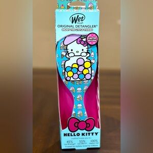 Hello Kitty Limited Edition- Wet Hair Brush Original Detangler - Bubble Gum Blue